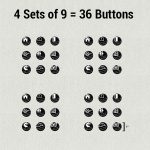 (Set of 36) 1" Buttons - Hero's Journey Bundle (Copy)