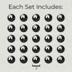 (Set of 25) 1" Buttons - Badges - Ordinary World